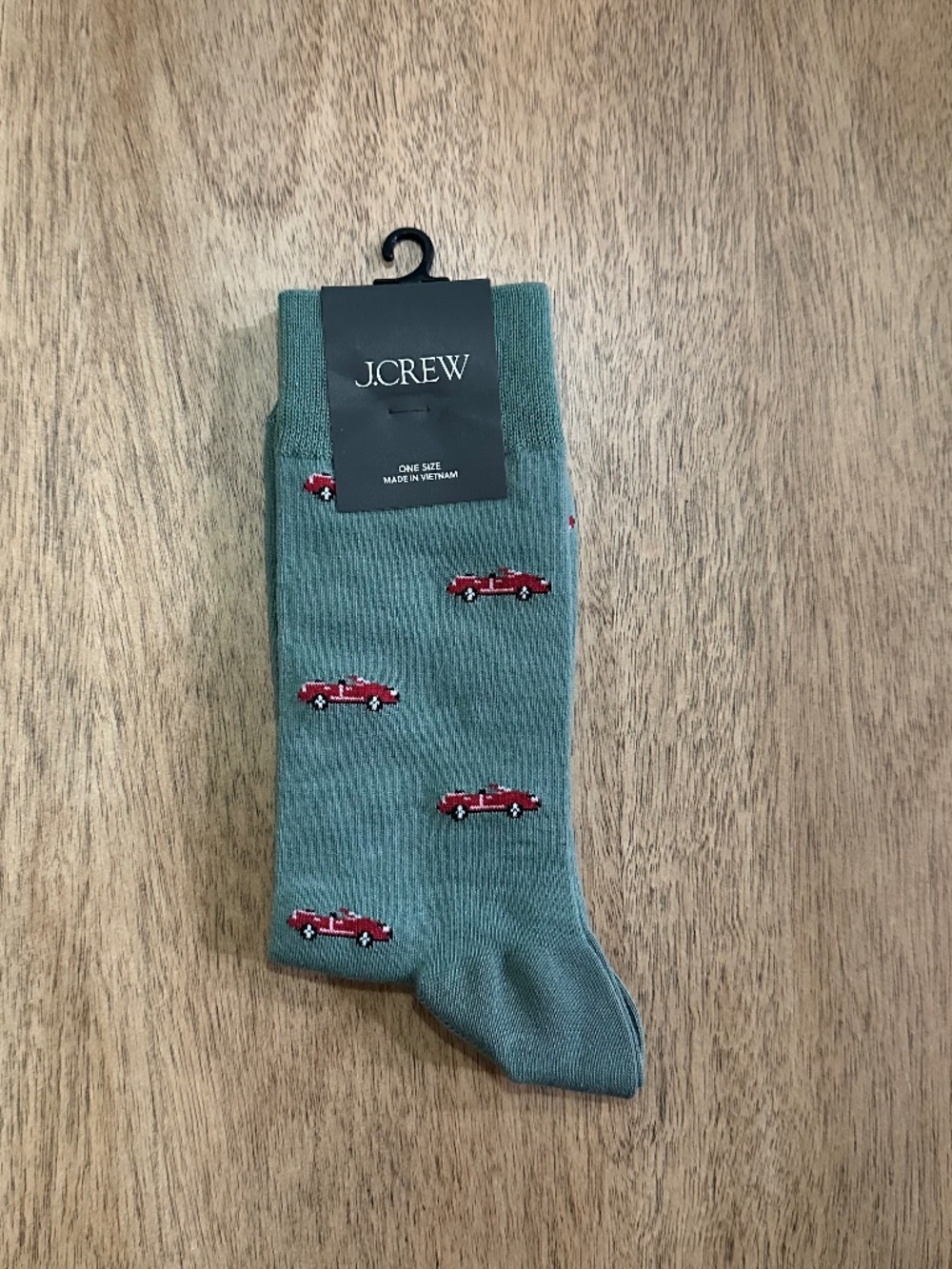 J.crew Car socks fresh garland